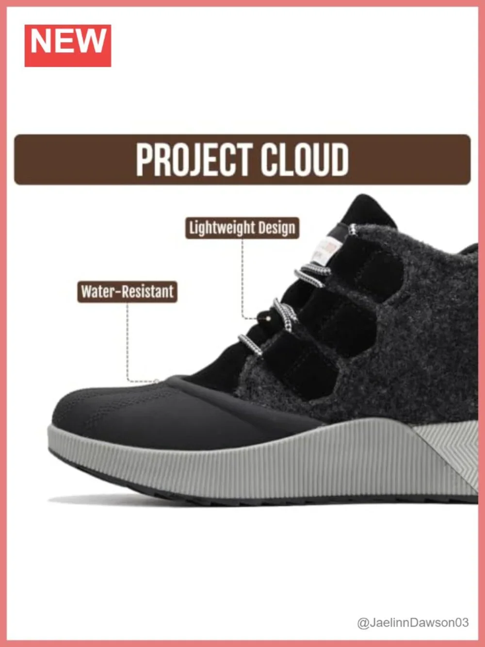 Waterproof Suede Snow Boots Memory Foam Non-Slip Lace-Up Ankle Boots